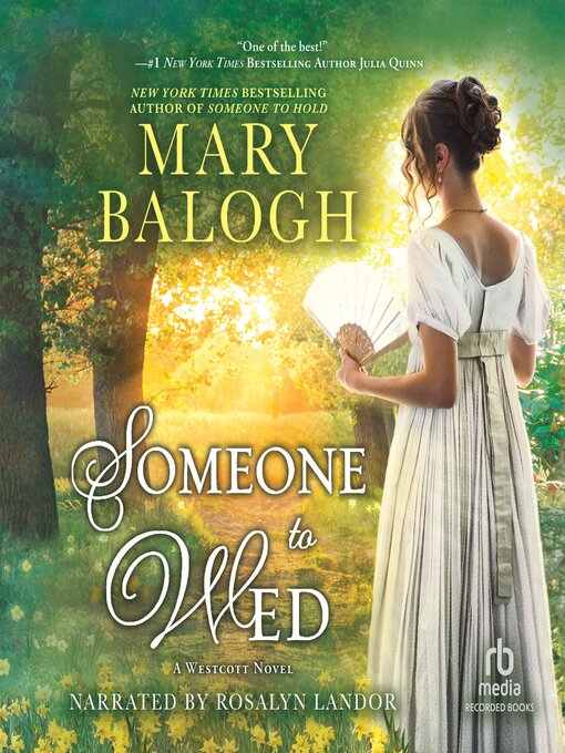 Title details for Someone to Wed by Mary Balogh - Available
